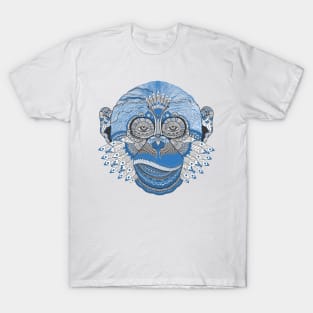 Monkey Design Artistic T-Shirt